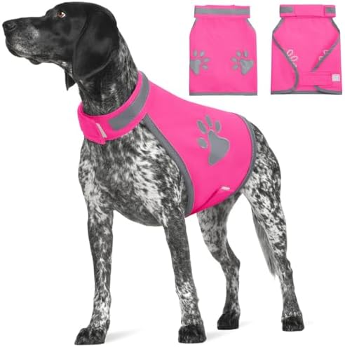 Reflective Dog Vest, High Visibility Dog Safety Vest for Hunting