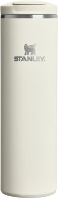 STANLEY Transit FlipTop Mug | Leakproof Coffee Travel Cup | Vacuum Insulated Stainless Steel | Stays Hot or Cold for Hours | BPA-Free | 16 oz | Cream Gloss