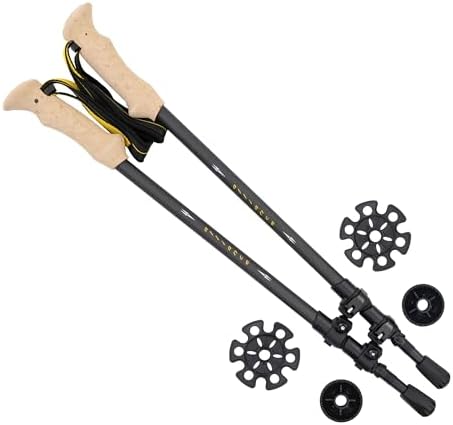 ALPS Mountaineering Alliance Trekking Poles, Set of 2, Black
