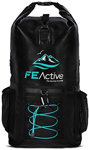 FE Active 20L Waterproof Dry Bag Backpack | Kayaking, Hiking