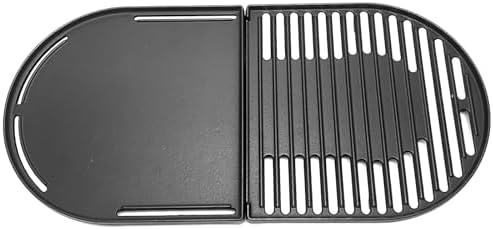 Cast Iron Cooking Griddle and Grates Replacement Parts for Coleman Roadtrip 285 LX LXE LXX Swaptop Grills 13" x 12.5"