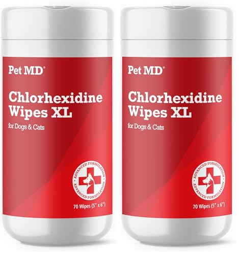 Pet MD XL Topical Wipes with Aloe for Dogs and Cats - 70ct