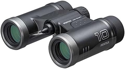 PENTAX Binoculars UD 10x21- Black. 10x magnification with roof prism. Bright and clear viewing, lightweight with Multi-coating to acheive excellent image performance. For concerts, sports and safari