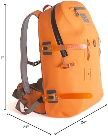 fishpond Thunderhead Submersible Waterproof Fly Fishing & Travel Backpack - Eco Cutthroat Orange