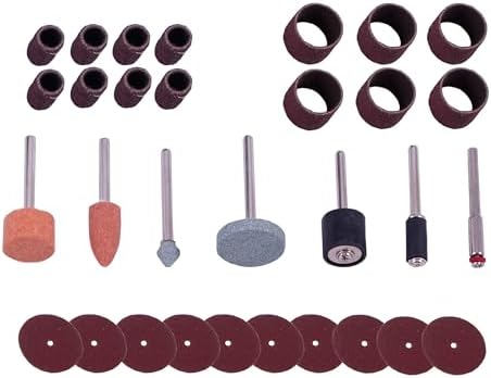 OEMTOOLS 26511 31-Piece Rotary Tool Set, Rotary Tool Accessories, Grinding Bit, Woodworking Tools and Accessories, Rotary Tool Accessories Kit