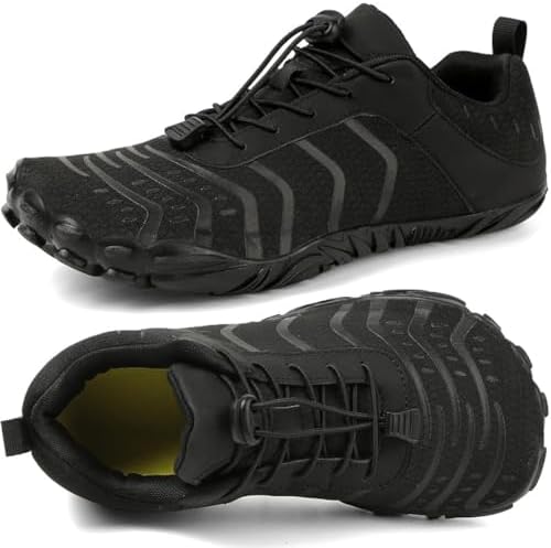 Barefoot Shoes Men Women Minimalist Shoes Zero Drop Workout Cross-Trainer Hiking Water Wide Toe Box Grounded Footwear Weightlifting Walking