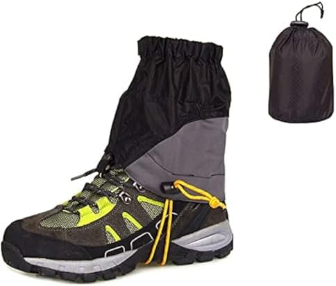 Adjustable Snake Gaiters Men Women Snake Boot Gators Bite Protection Guards Chaps Waterproof Leg Gaiter Hiking Hunting