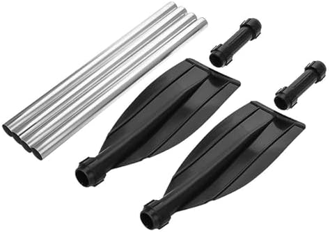 Boat Paddle, Kayak Paddle, Paddle Boat, Canoe Paddle, 2Pcs 4Ft Detachable Boating Canoeing Oar Ribbed Blade Kayak Paddles Canoe Oar for Boat Kayak Canoe Raft Fishing Surfing