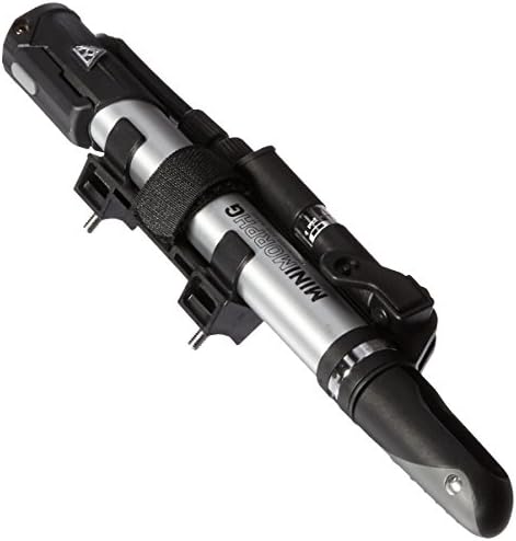 Topeak Mini Morph Bike Pump – Compact High-Pressure Portable Bicycle Pump – Fits Presta, Schrader & Dunlop Valves – Durable Aluminum Barrel