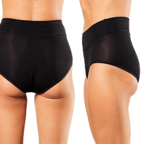 Bambody Absorbent Period Panties - Bamboo Rayon - Period Underwear for Women and Teens - All Day Long Protection - High Waist