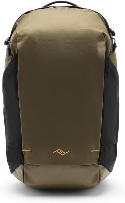 Peak Design Outdoor Backpack 18L, Kelp, Compact and Lightweight Frameless Daypack, 270-Degree Rear Zip, Ideal for Day Hikes, Hydration, Camera Carry & Commuting, Versatile Backpack for Men and Women