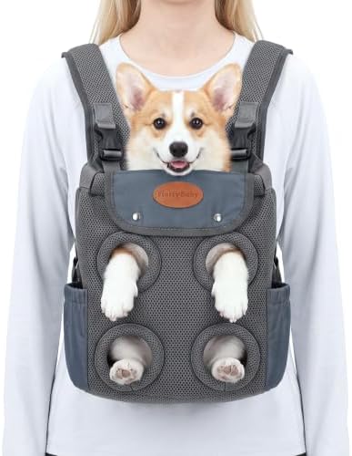 Yalikop 8-10kg Dog Carrier Backpack Front Facing Dog Carrier Backpack