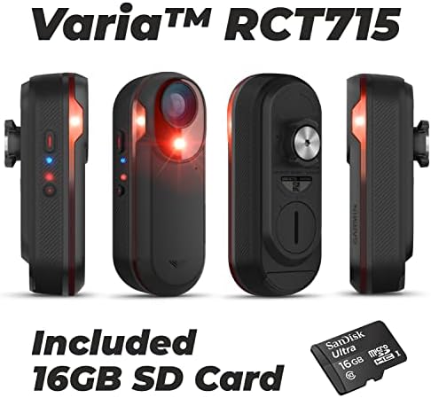 Garmin Varia Cycling Rearview Radar with Visual and Audible Alerts for Vehicles and Wearable4U Bundle