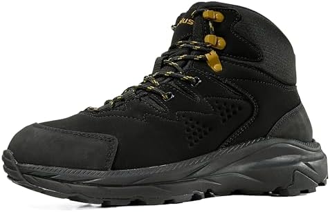 Men‘s Waterproof Hiking Boots, Slip-Resistant All-Terrain Grip
