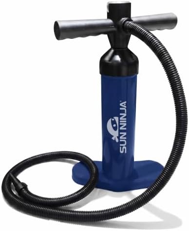 Sun Ninja Hand Pump for Paddle Board, Inflatable Hammock and Floating Chair