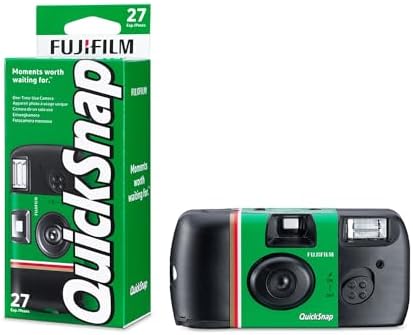 Fujifilm QuickSnap Flash 400 One-Time-Use Camera - 27 Exposures