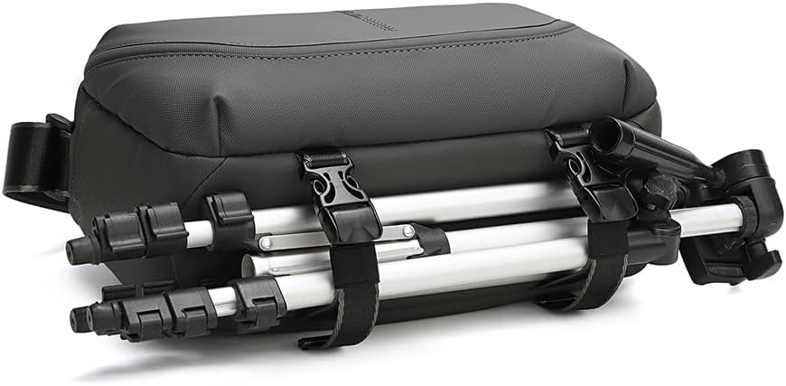 Small Camera Sling Bag for Mirrorless & Compact DSLR – Lightweight Waterproof Crossbody Camera Bag with Tripod Holder, Adjustable Strap, and Removable Dividers