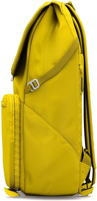 BREVITE - The Runner - Compact Camera Backpacks for Photographers - A Minimalist & Travel-friendly Photography Backpack Compatible With Both Laptop & DSLR Accessories 18L (Lemon Yellow)