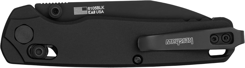 Kershaw Bel Air Pocket Knife, Made in The USA, 3.1 inch CPM MagnaCut Steel Blade, EDC Design, Duralock Locking Mechanism, Manual Folder, Pocketclip