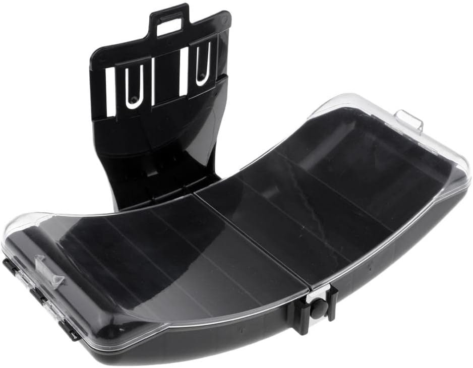 Baosity B Portable Fishing Tackle Box Artificial Lure Waist Box Case Bag