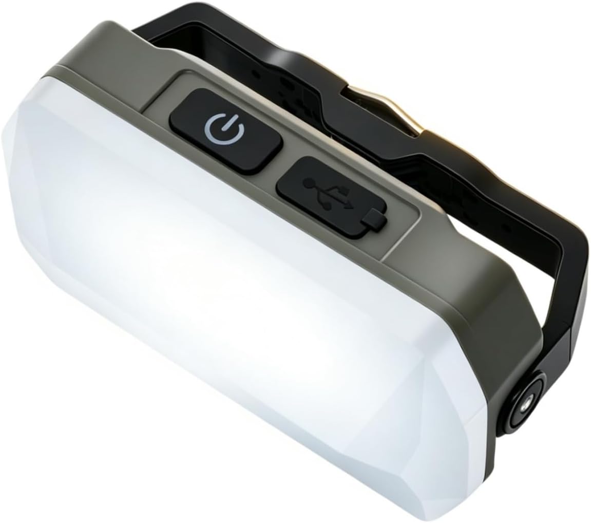 Camping Lights 2Pack, 2000LM Rechargeable Camp Light, LED Camping Lantern
