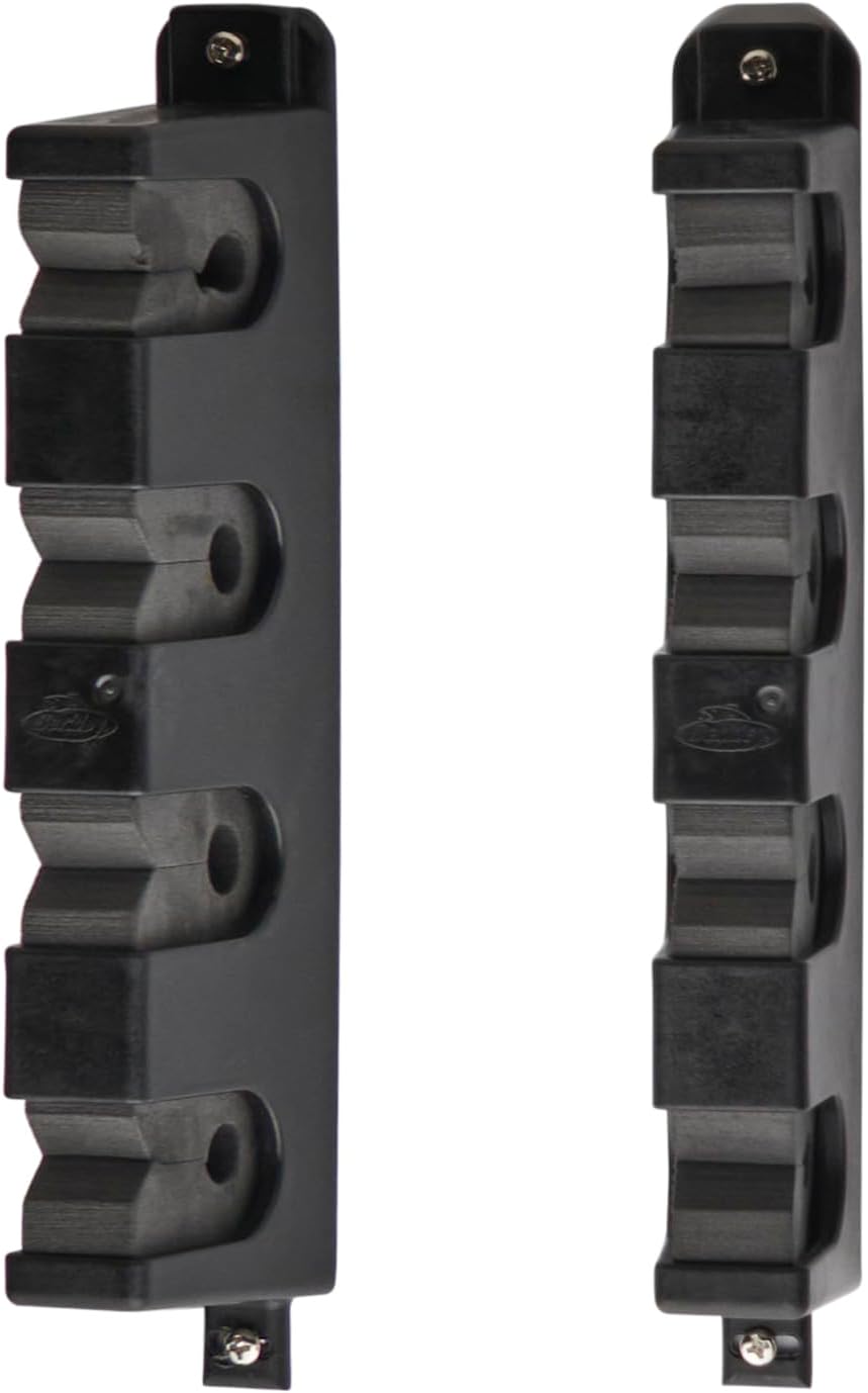 Berkley Horizontal 4 Fishing Rod Rack, Black