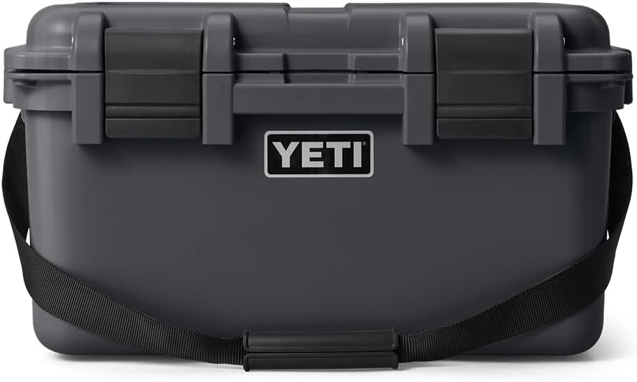 YETI LoadOut GoBox Collection, Divided Waterproof Cargo Case, Dry Box, Camera Case, Fishing Tackle Box