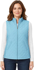 Bienzoe Womens Lightweight Quilted Vest: Warm Daily Layer