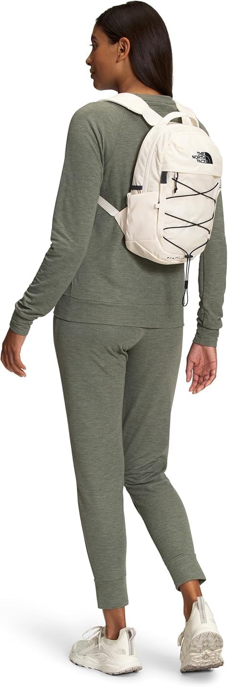 The North Face Borealis Mini Backpack, Gardenia Wht/Blk-NPF, One Size