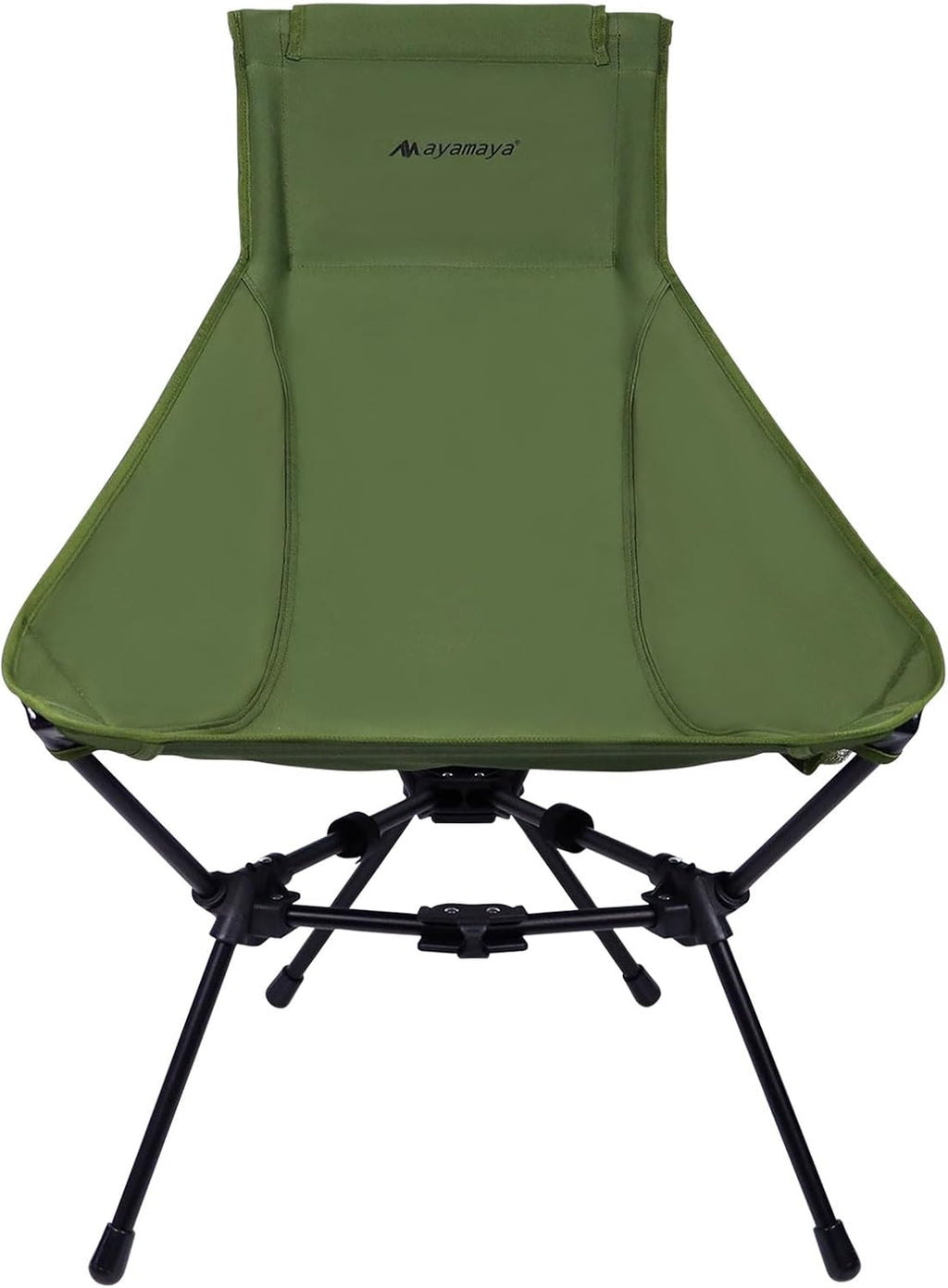 AYAMAYA Ultralight Highback Camping Chair for Camping, Aluminum Widen Frame