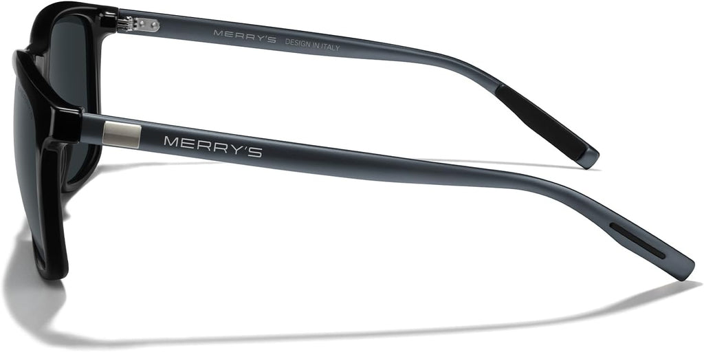 MERRY'S Unisex Polarized Aluminum Sunglasses Vintage Sun Glasses For Men/Women S8286