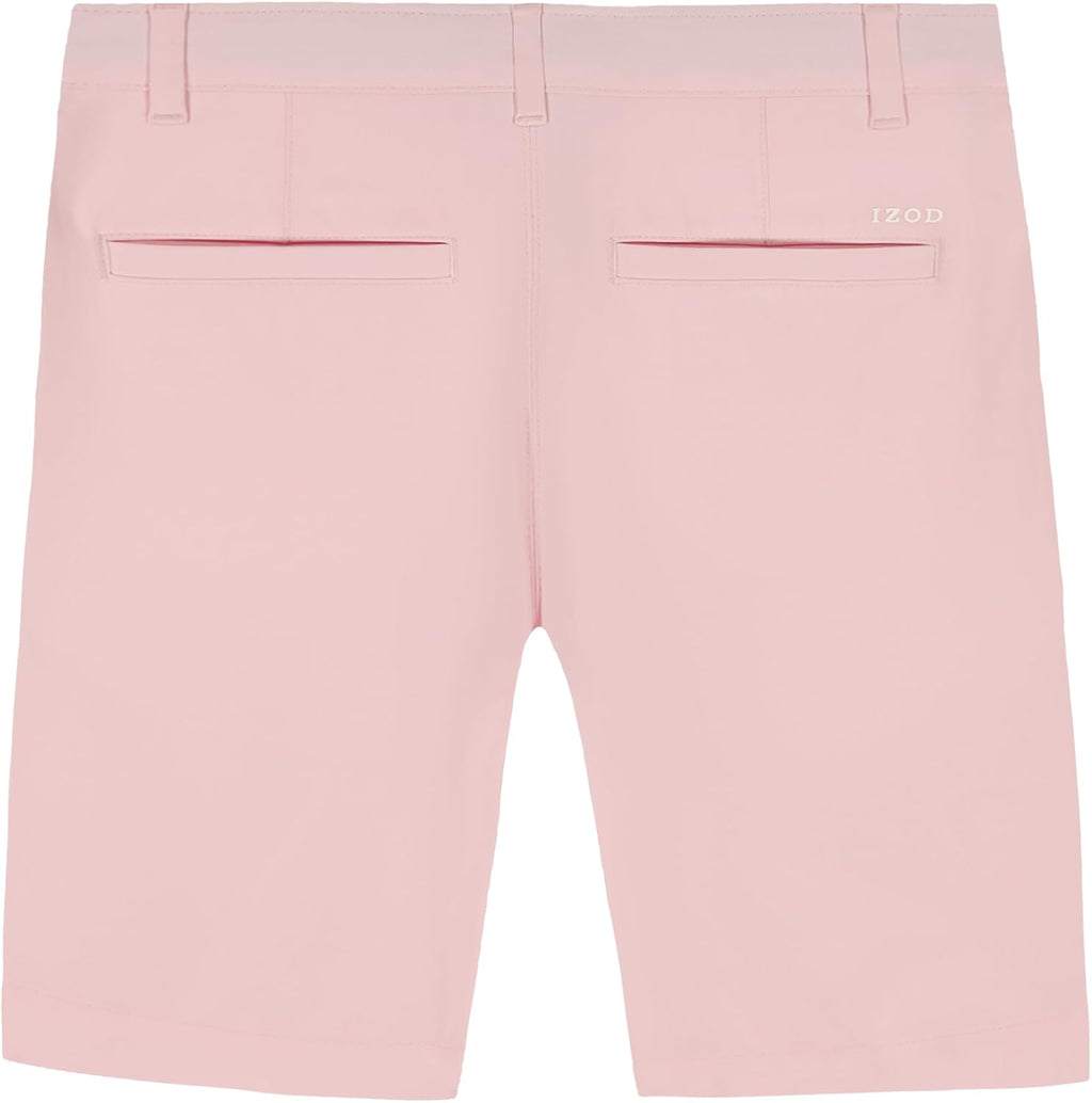 Izod Boys' Performance Golf Swingflex Stretch Straight Fit Short