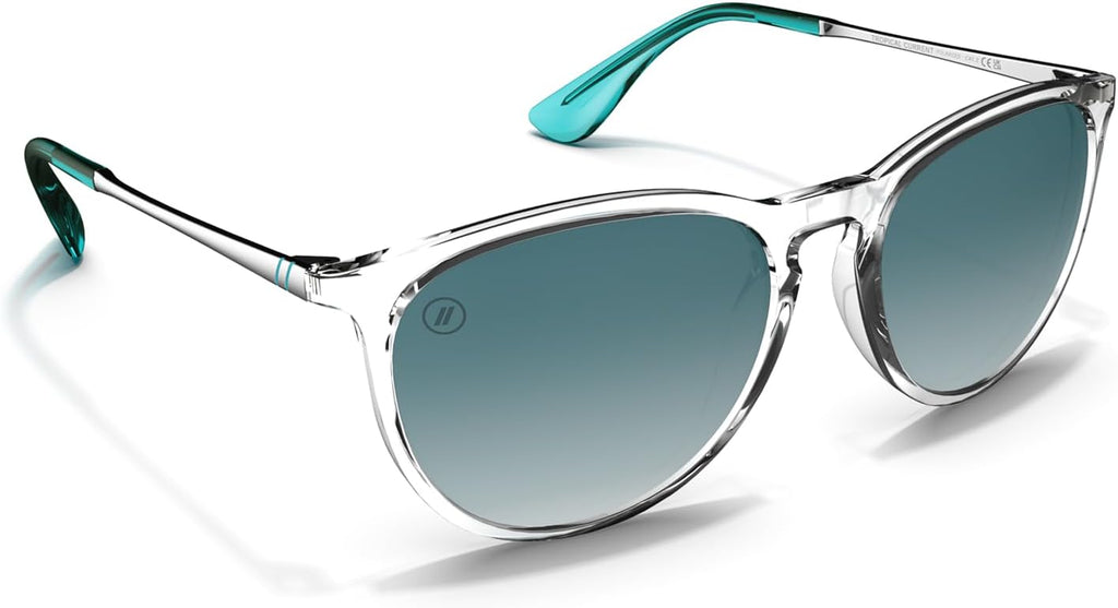 Blenders Eyewear North Park – Polarized Sunglasses – Classic Shape, Mixed Metal Frame – 100% UV Protection – For Men & Women