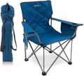 ALPS Mountaineering King Kong Camping Chairs for Adults with Mesh Cup Holders and Pockets, Built Durable and Reliable with Compact Foldable Steel Frame