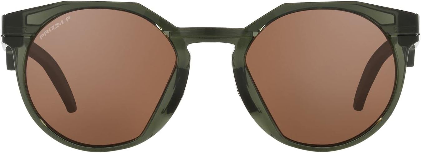 Oakley Sunglasses for Men - OO9242 HSTN High-Bridge, Round Sunglasses PRIZM Lenses