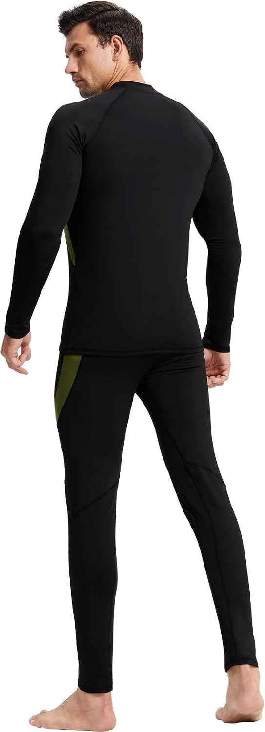 Mens Thermal Underwear Long Johns Set Cold Weather Hunting Base Layer