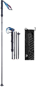 AONIJIE Carbon Fiber Trekking Poles - 2Pack Lightweight Collapsible Hiking/Walking Sticks for Outdoor Hiking Climbing, Backpacking and Trail Running