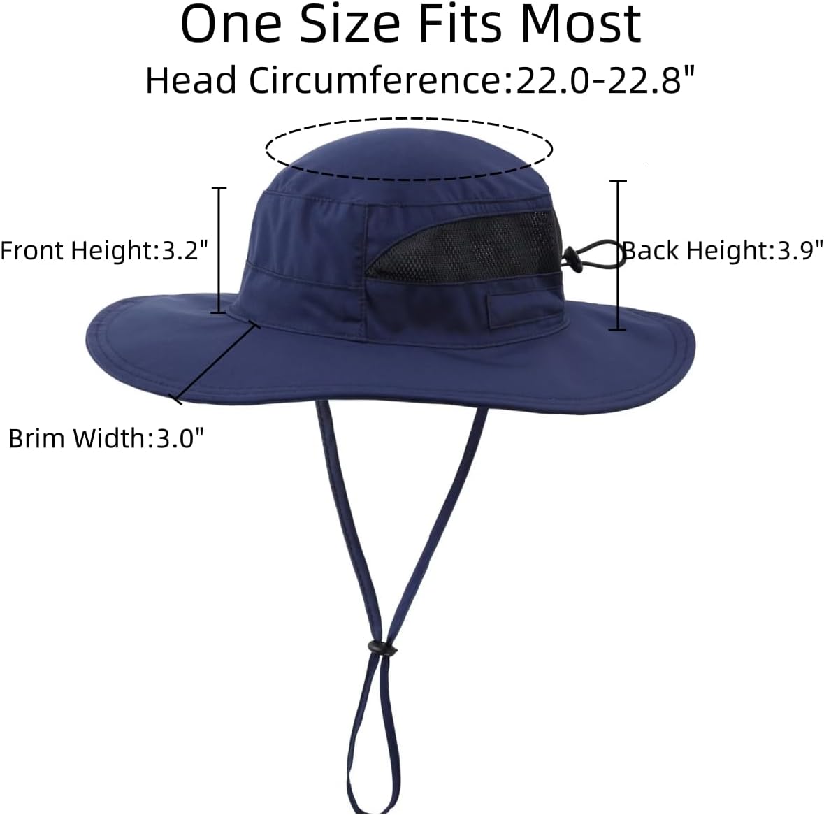 Connectyle Women's UPF 50+ Sun Hat UV Protection Wide Brim Bucket Hat Summer Beach Hats Fishing Hiking Outdoor Safari Hats