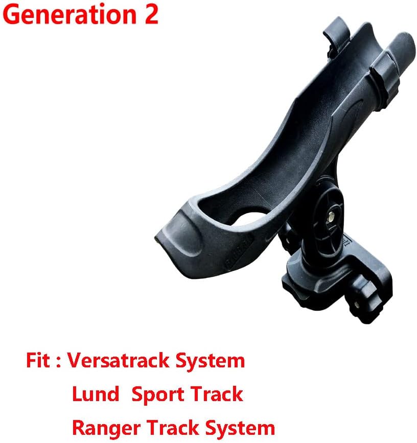 Brocraft 90 Degree Boat Track System - Versatrack & Lund Sport Track Rod Holders for Ranger Boats