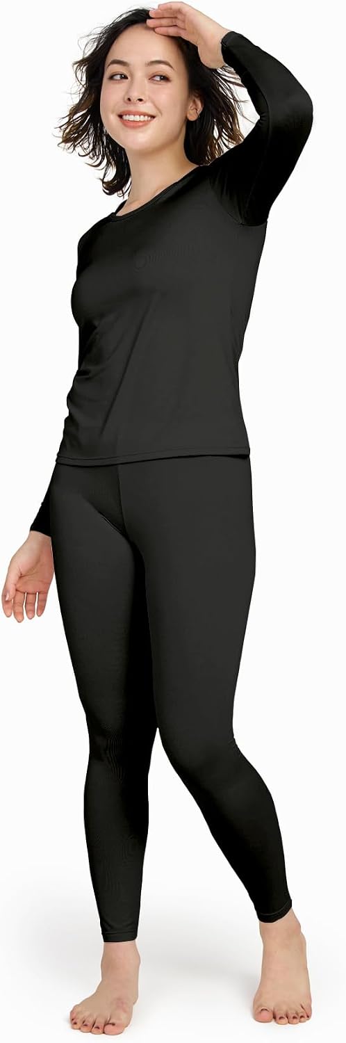 LAPASA Women's Thermal Underwear Set Light/Mid/Heavy Weight L17/ L41/L44