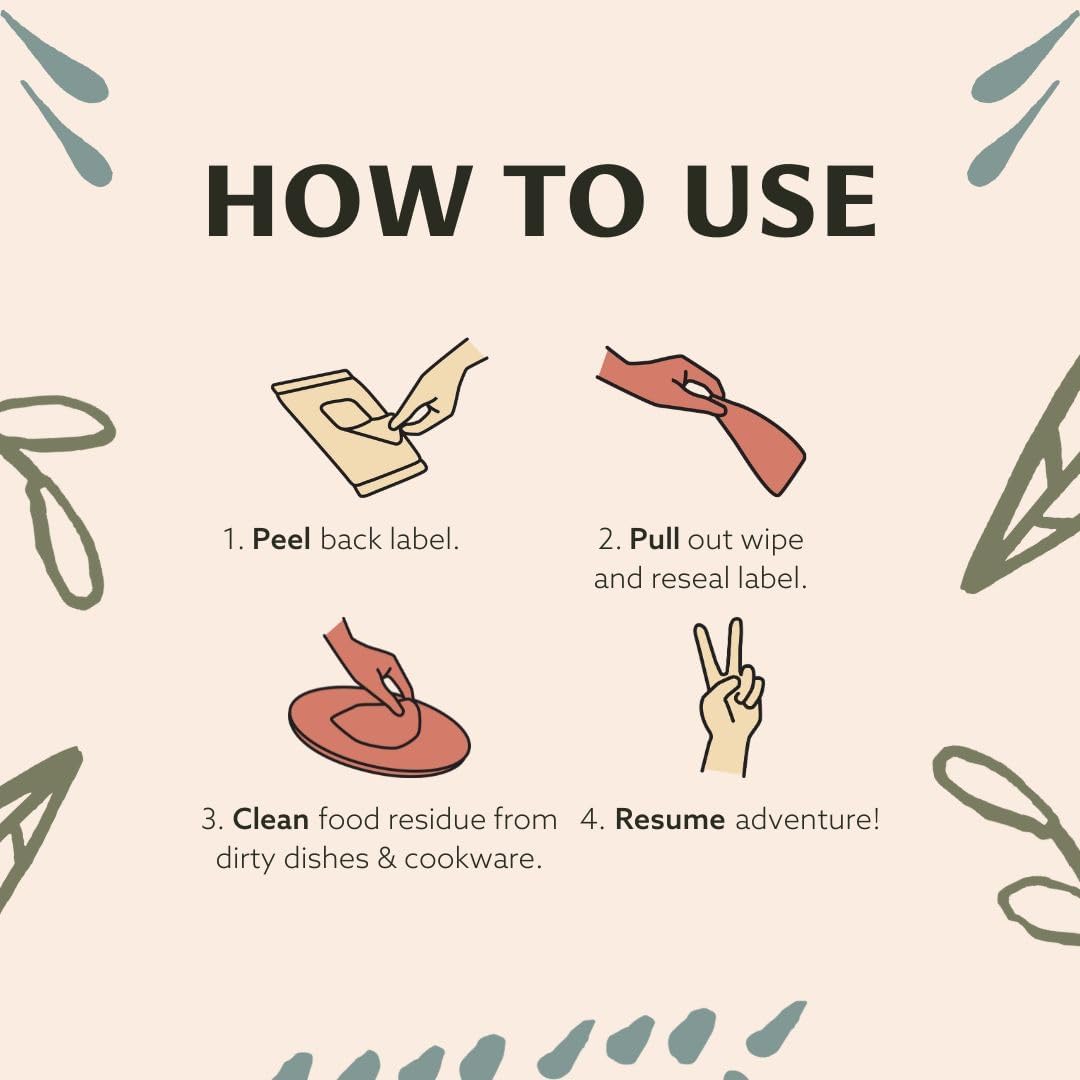 Dish Wipes | A Soap-and-Water Alternative