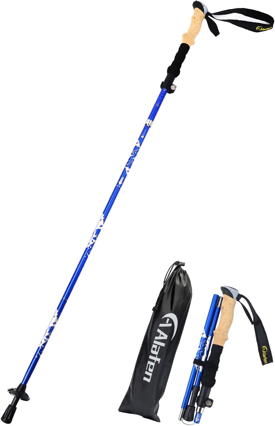 A ALAFEN 7075 Aluminum Folding Hiking Pole