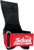Schiek Sports Model 1907 Platinum Edition Ultimate Grips - 3 in 1 Weight Lifting Straps Wrist Wraps and Grip Pads