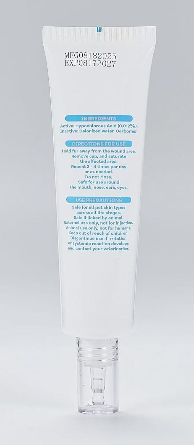 Pet Dog Wound Care Hydro Gel,Hot Spot Gel for Dog and Cat.2 Fl Oz