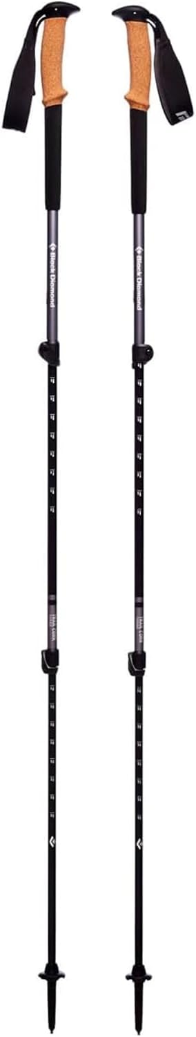 BLACK DIAMOND Trail Trekking Poles (Pair), Lightweight, Aluminum, Hiking