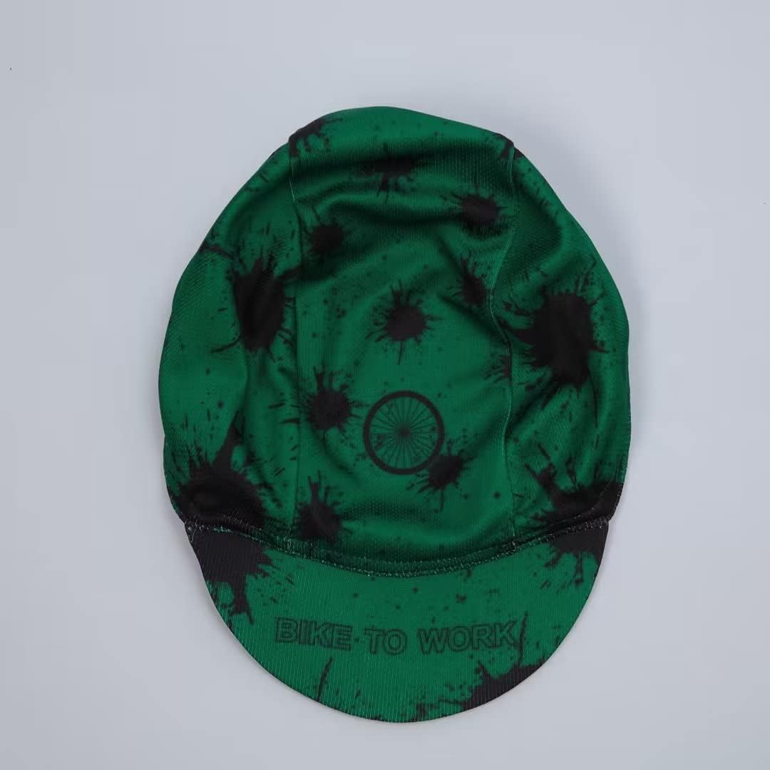 Funny Cycling Cap - Polyester Skull Cycling Hat-Under Helmet -Cartoon Cycling Helmet Liner Breathable&Sweat Uptake