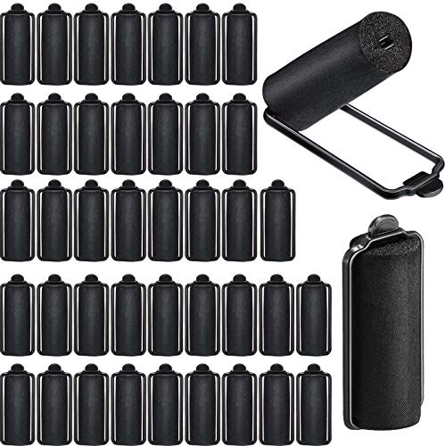 WILLBOND 40 Pieces Sponge Hair Rollers Silk Foam Satin Rollers for Women