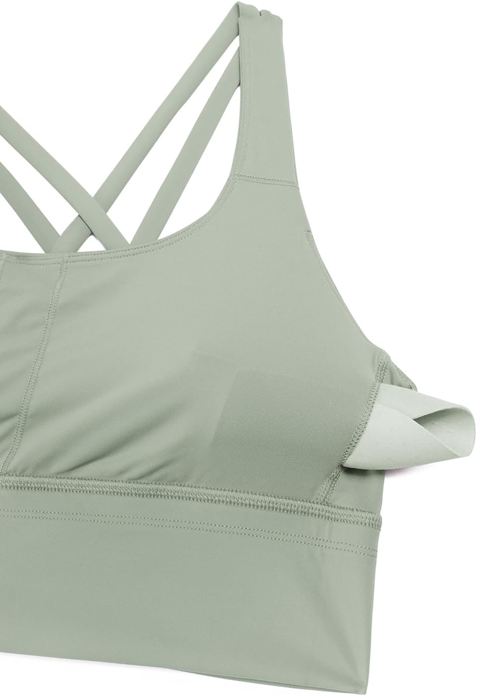 CRZ YOGA Naked Feeling Longline Sports Bras