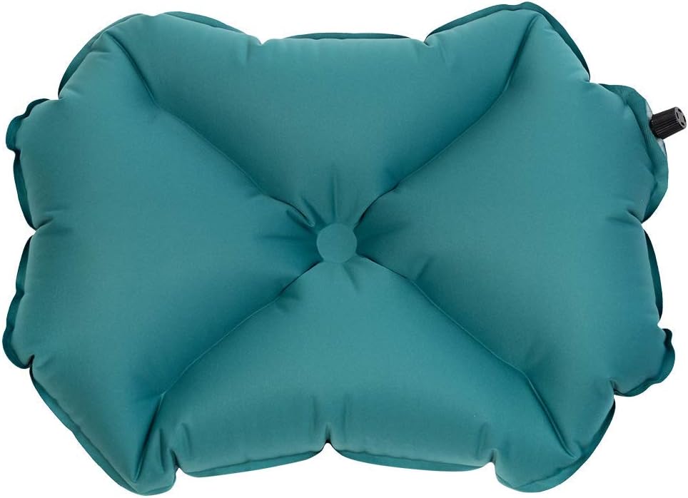 Klymit Pillow X Travel Pillow, Lightweight Inflatable Hybrid Airplane, Backpacking, Hammock, and Camping Pillow