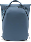 Peak Design Everyday Totepack 20L, Ocean, Weatherproof Shell, Top and Side Access, FlexFold Dividers, Laptop Sleeve, Internal Pockets, Backpack or Hand Carry, Versatile Tote Bag for Women and Men